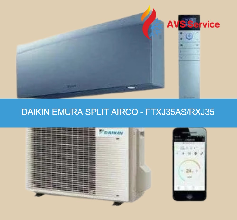 Daikin Emura Split Airco - FTXJ35AS-RXJ35