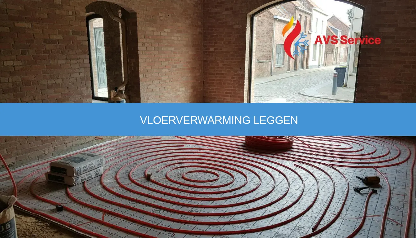 Vloerverwarming leggen: stappenplan & kosten